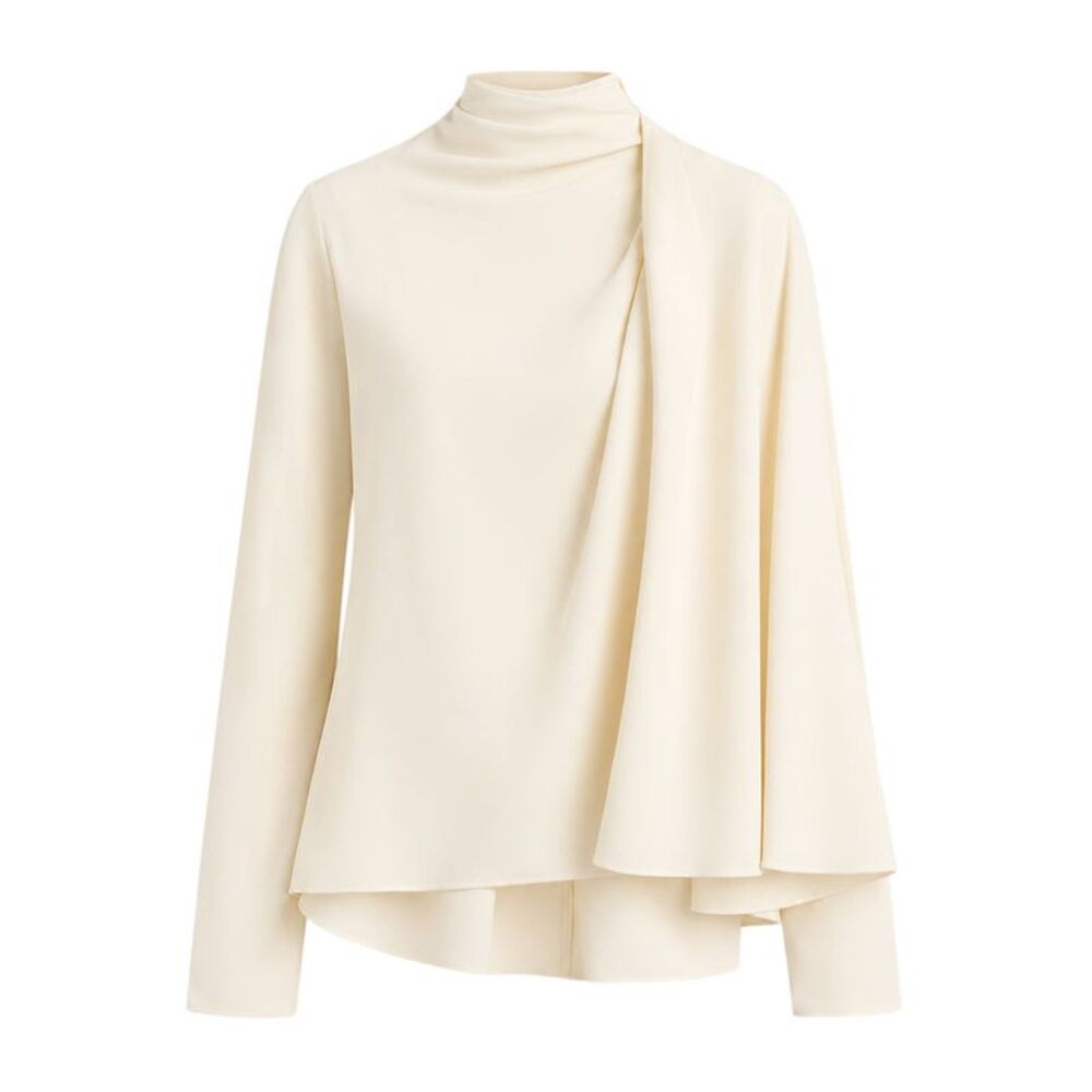 Toteme Women Fluid Draped Cady Blouse